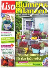 2Hefte "Lisa Blumen&Pflanzen",Ideen+Dekotipps für Wohnung,Balkon Ausg6/12+11/12 