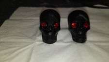 2 Totenkopf Schrauben Skull  Motorrad Trike Chopper Deko