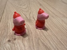 2 x Peppa Wutz Figuren 5 cm Peppa Pig Spielzeug Kunststoff