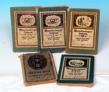 Konvolut 5 sehr alte Bücher