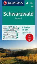 KOMPASS Wanderkarten-Set 888