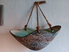 Wandschale für Blumen - Keramik - 50er Jahre