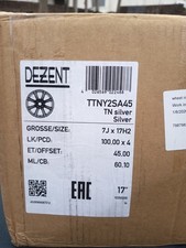Dezent Felgen TN silver