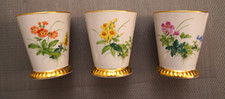 3 x Meissen Porzellan Becher