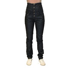 FAITH CONNEXION Damen Jeans DISCO MIC, hoher Bund - Pantallon Taille 8FFPH2 blau