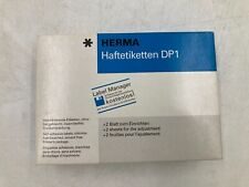 Herma Haftetiketten DP1 / 13 x 50 mm Weiß; 240 Blatt mit je 21 Label
