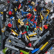 Lego Technic Technik Konvolut 400 Teile Mix + Rückzugmotor 
