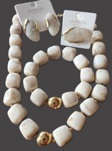Luxus schmuck set - set, collier
