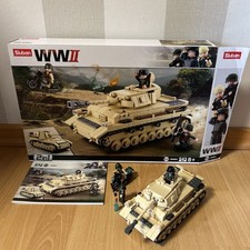 Original Sluban - WWII - Deutscher Panzer 2in1 M38-B0693 543 Teile
