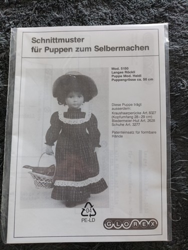 Schnittmuster glorex modell - glorex,,