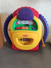 Fisher-Price Kassetten Recorder tragbar Mikrofon + Aufnahme - Mattel