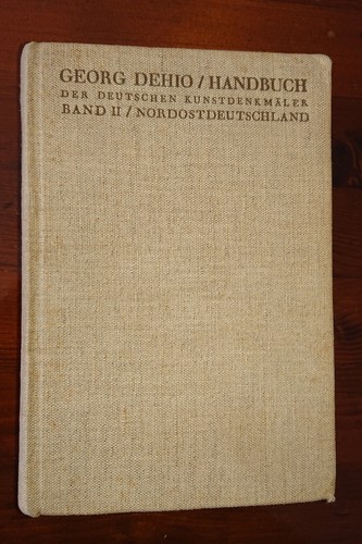 Georg dehio handbuch band - georg,