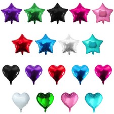 Herz Stern Folien Luftballon