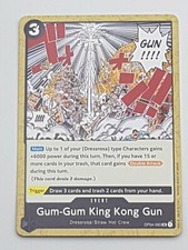 One Piece TCG Einzelkarte Gum-Gum King Kong Gun Kingdoms of Intrigue Englisch NM