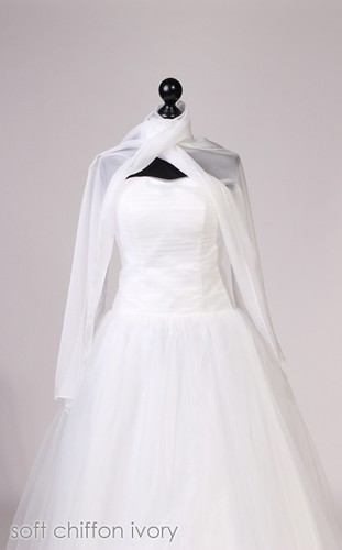 Stola schal tuch brautkleid - stola,