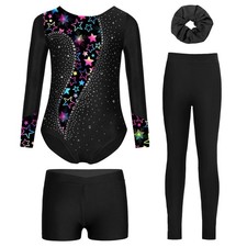 Turnanzug Mädchen Langarm