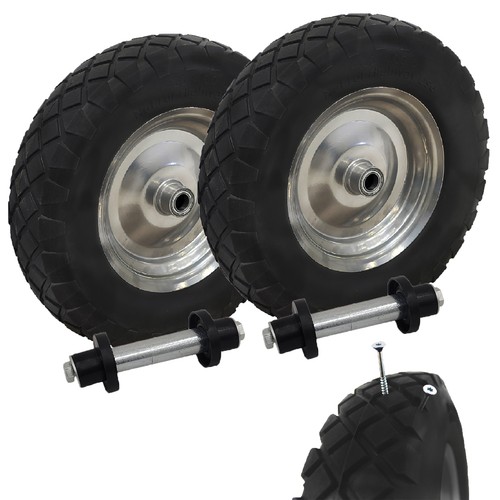 Schubkarrenrad vollgummi - 2x,