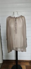 Transparente Bluse von