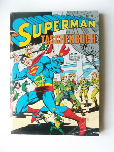 Superman taschenbuch 18 - taschenbuch, nr.