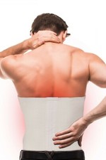 Wolle Taillenkorsett Wärmer