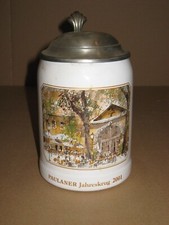 Sammler bierkrug zinndeckel - sammler,
