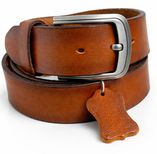 Vollrindleder gürtel herren - vollrindleder,