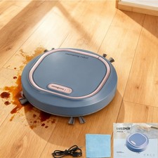 Saugroboter mit Wischfunktion USB Staubsauger Roboter Nassreinigung Kehrmaschine