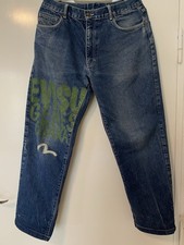 Man's Jeans EVISU Genes Osaka  Size 30 Big Print