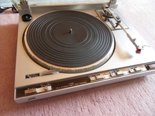 Plattenspieler Turnable JVC L-F210 HiFi silber