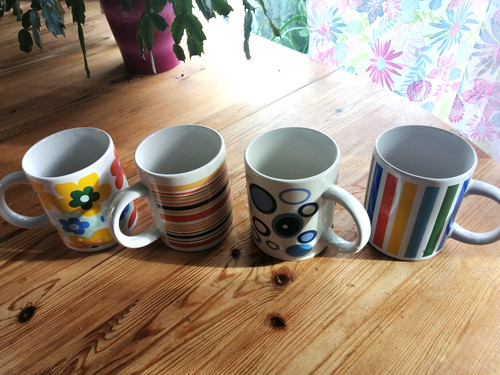 Kaffeebecher bunte tassen - bunte,