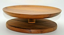 Teak Tafelaufsatz gemarkt DIGSMED Danmark Formnummer 209