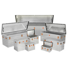 ALUBOX® Riffelblech Alukiste