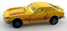 Majorette Datsun 260Z 260 Z No.: 229  1:60 France gelb
