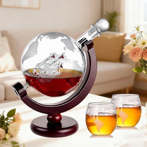 850ml whisky karaffe globe - karaffe,