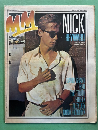 Melody maker mag july 1983 - maker, 2-july-1983