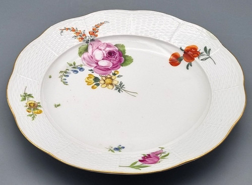 Meissen porzellan teller antik - meissen,
