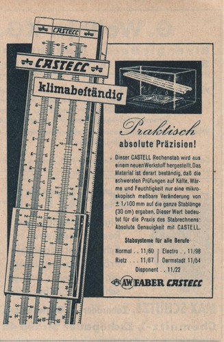 Stein werbung 1940 - 1940,, faber
