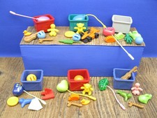 Kiste mit Spielzeug Kinder Figuren Zubehör City Puppenhaus Auswahl Playmobil