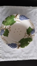 BASSANO ITALIENISCHE KERAMIK Obstschale mit Trauben