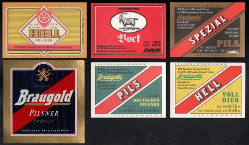 Bieretiketten ddr später - 6,