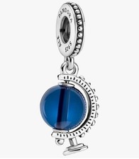 Pandora Blaues Globus Charm Anhänger ( 799430C01 )