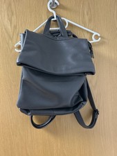 Rolltop Rucksack Damen Grau