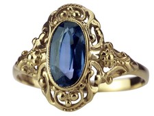 Jugendstil 585 Gelb Gold