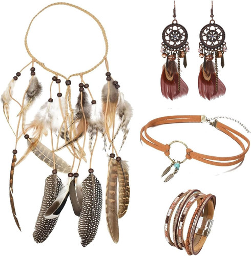 Pack hippie feder - pack, of