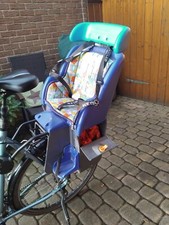 Kinderfahrradsitz von Kettler, Fuß- u. Kopfstütze verstellbar.