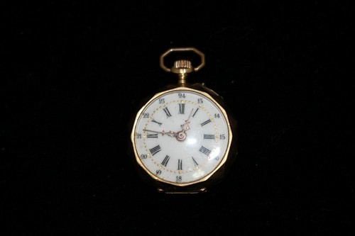 Gold damen taschenuhr uhr - gold,