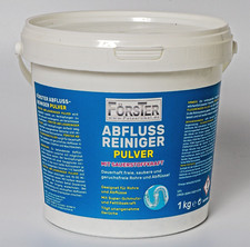Förster Abflussreiniger Pulver Rohrreiniger mit Sauerstoffkraft 1 kg Rohrfrei