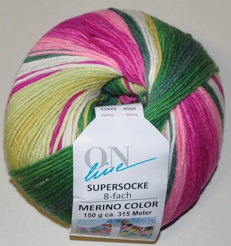 Supersocke merino color - merino,