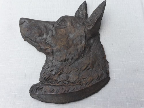 Antikes relief hundekopf - antikes,