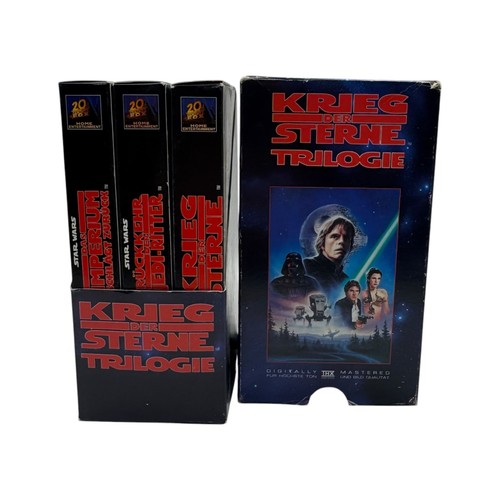 Star wars trilogie vhs - star,